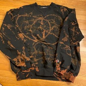 Acid-washed Champion Sweatshirt